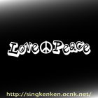 画像: LOVE&PEACE　Lサイズ