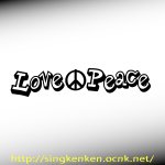 画像: LOVE&PEACE　Sサイズ
